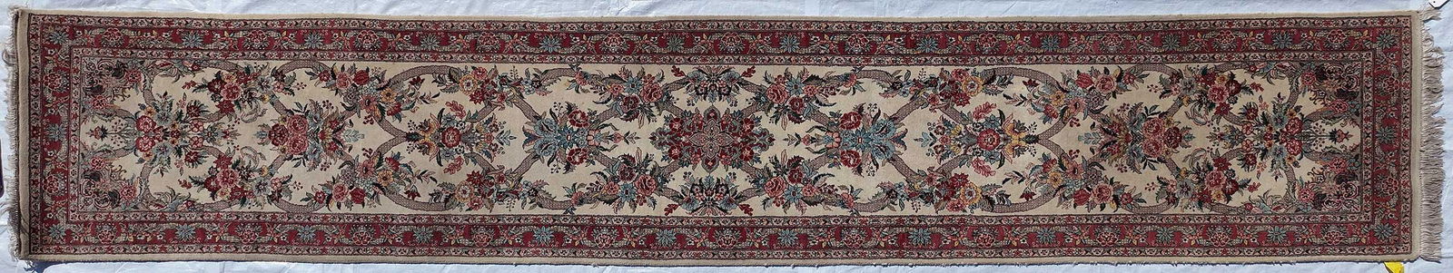 Woolen Hand Knotted Runner - 2