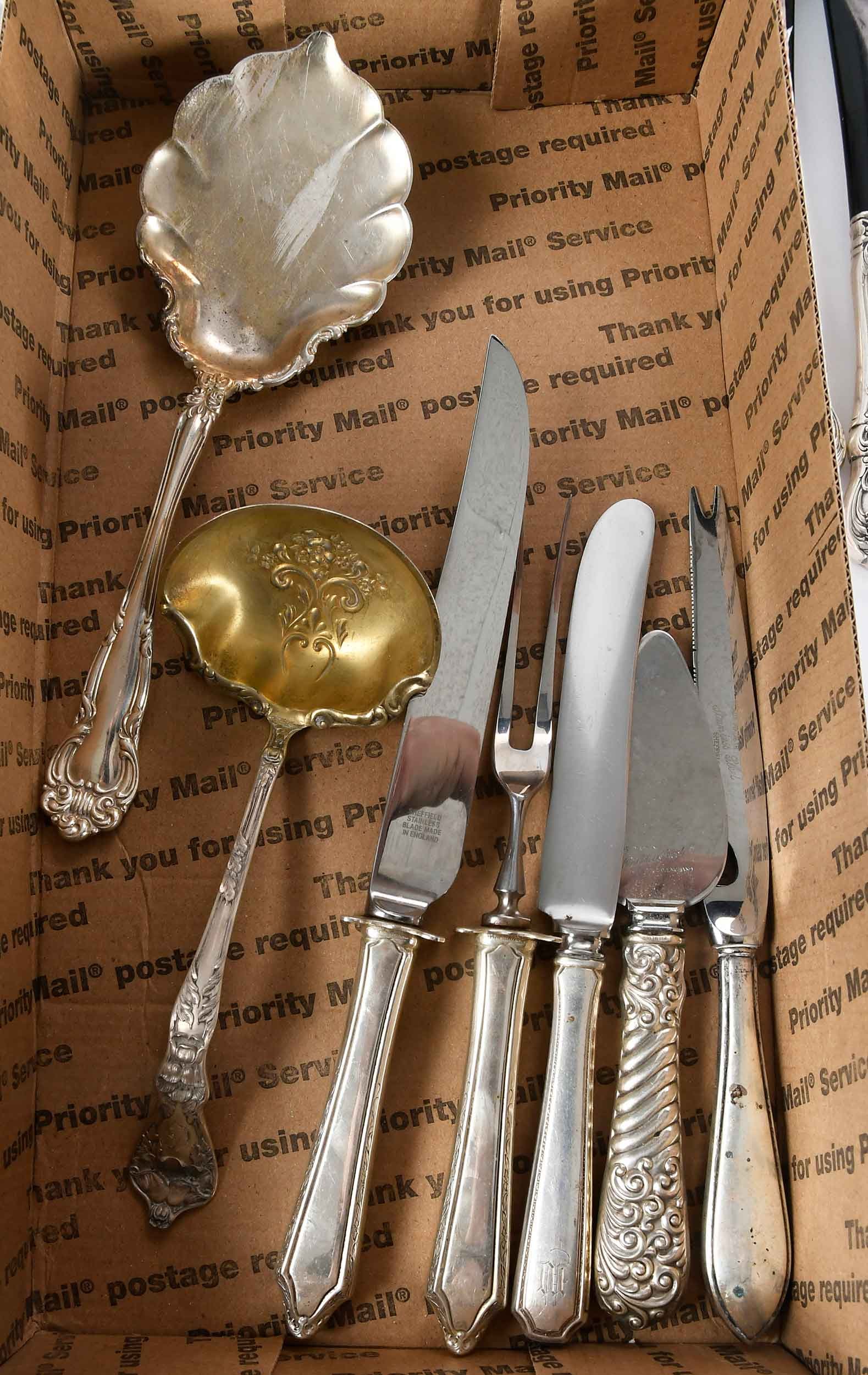 19 Assorted Sterling Serving Pieces - 4