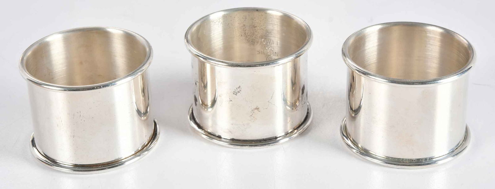 Five Sterling Table Items - 2