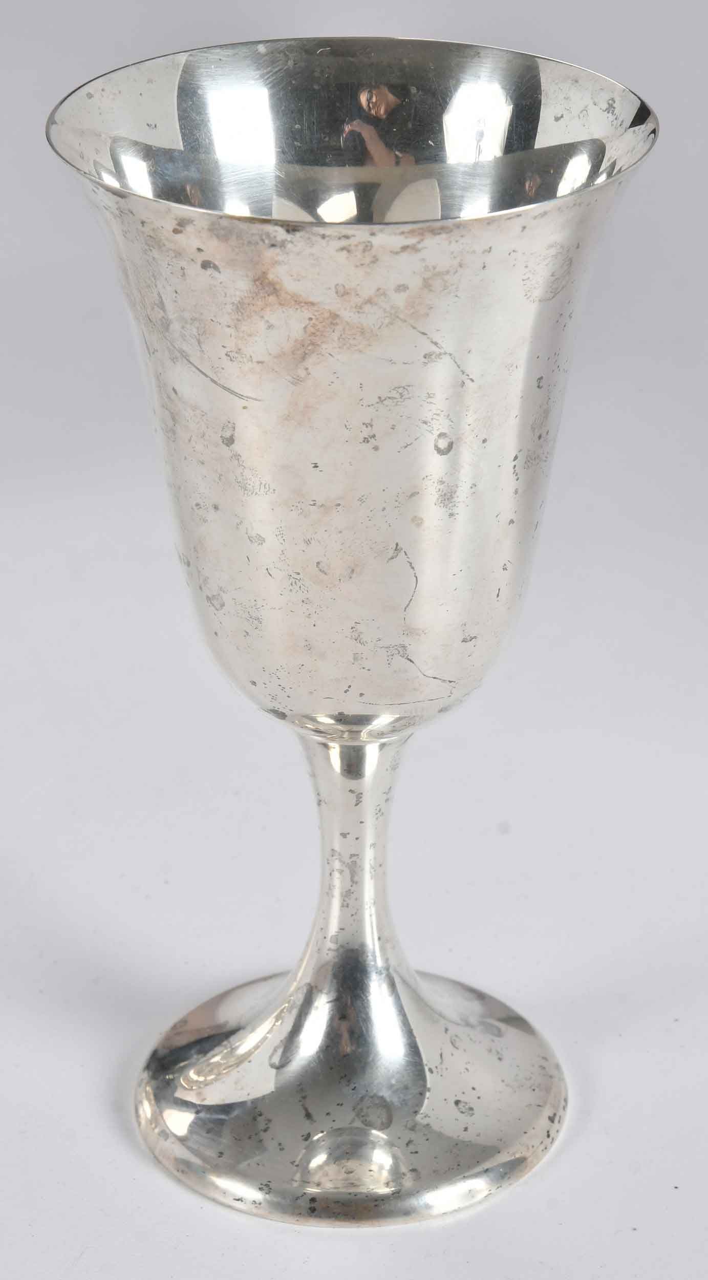 Five Sterling Table Items - 5