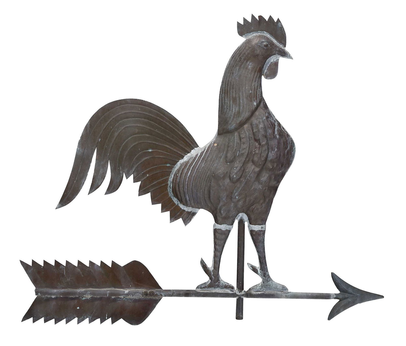 American Copper Rooster Weathervane (1 of 4)