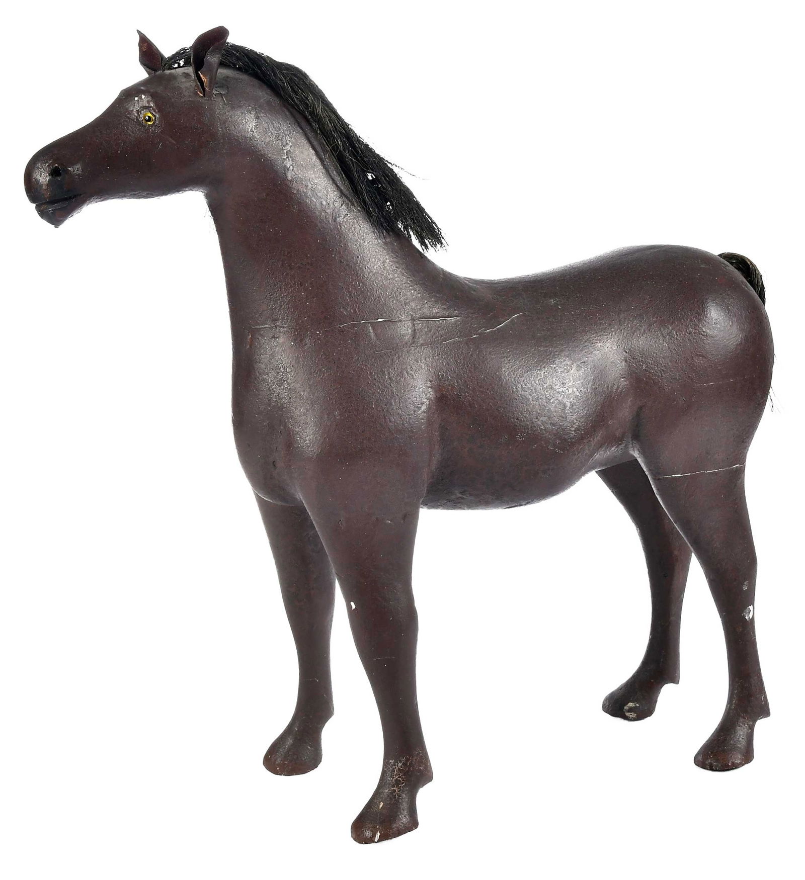 Folk Art Carved and Painted Wood Horse (1 of 7)