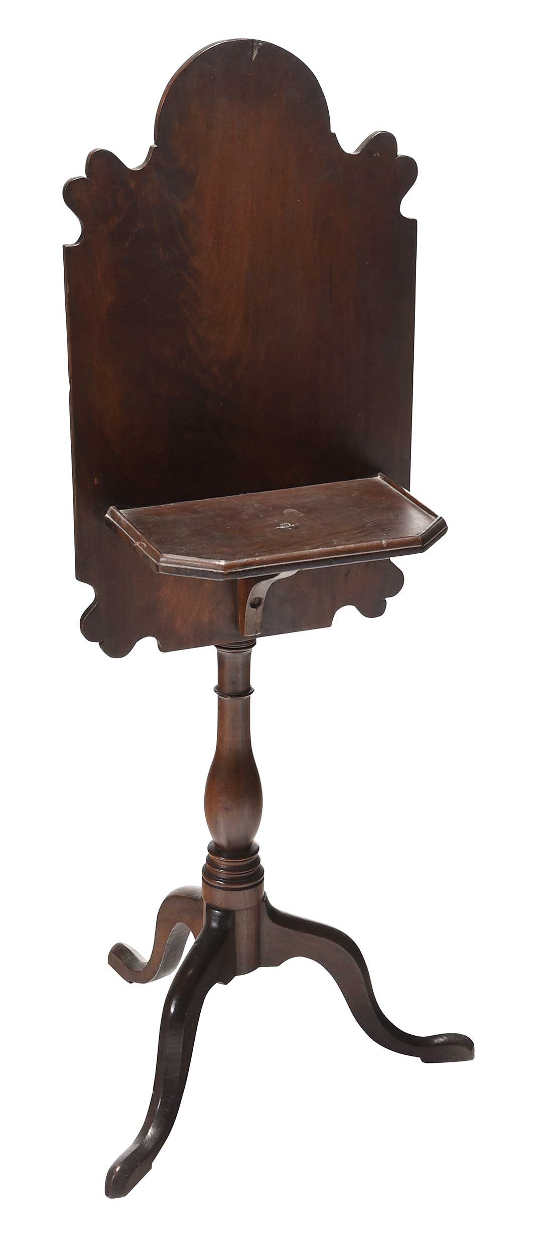 Chippendale Style Mahogany and Cherry Candlestand (1 of 5)