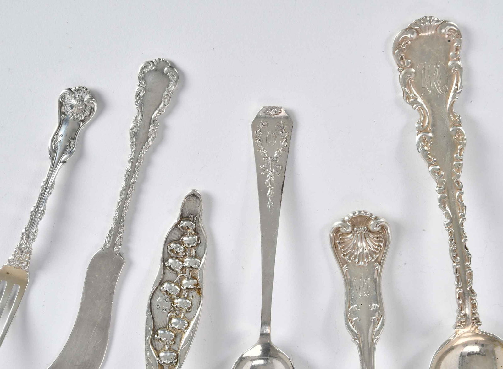 41 Pieces Whiting Assorted Sterling Flatware - 3