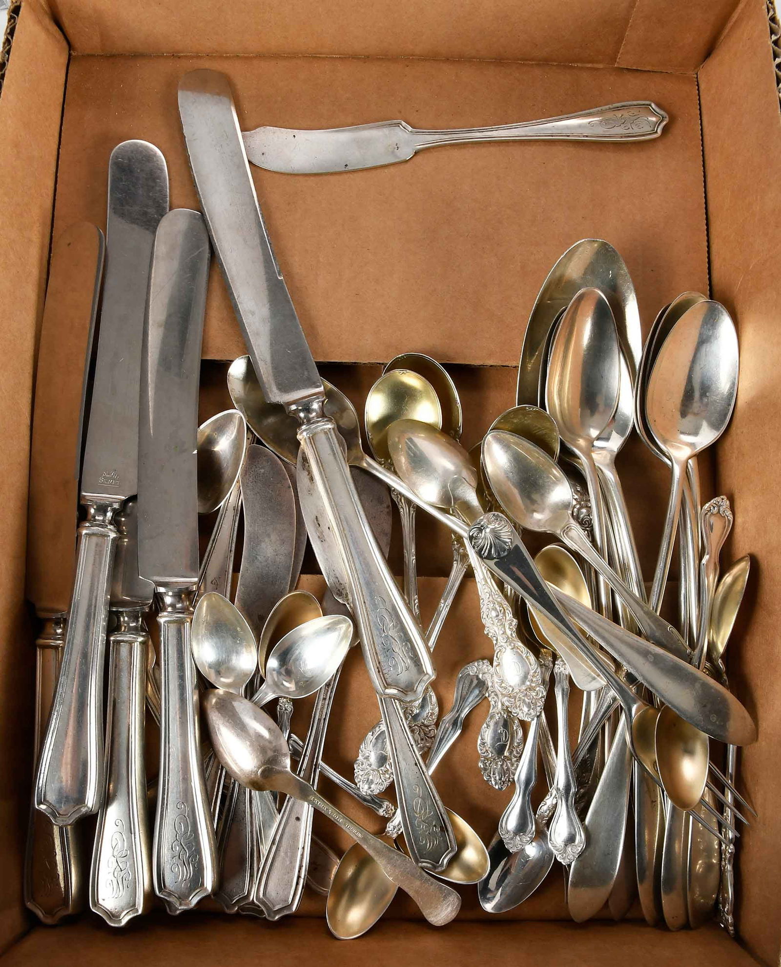 55 Pieces Assorted Sterling Flatware - 4