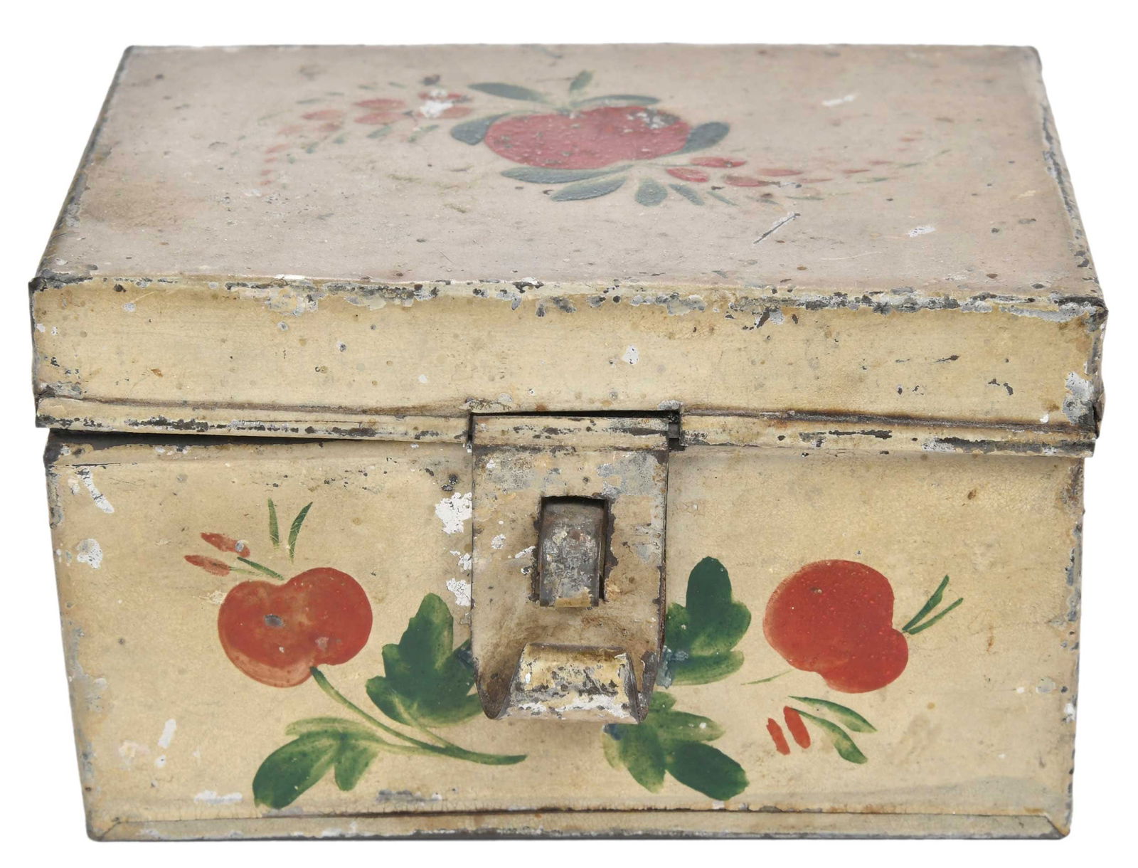 American, 19th Century Tole Painted Box (1 of 6)