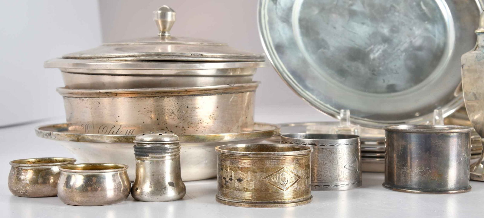32 Sterling Table Items - 2