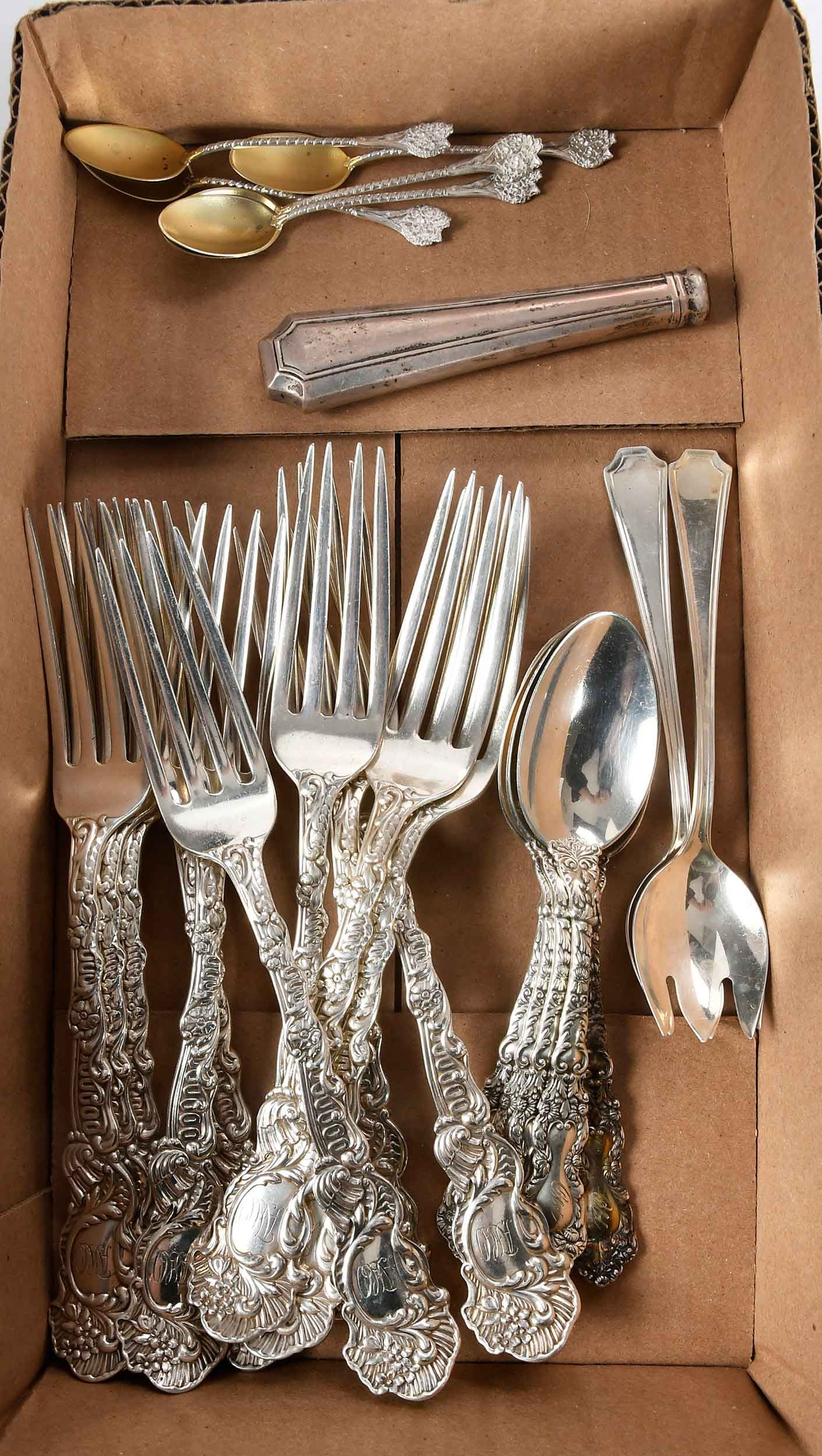 31 Pieces Gorham Assorted Sterling Flatware - 4