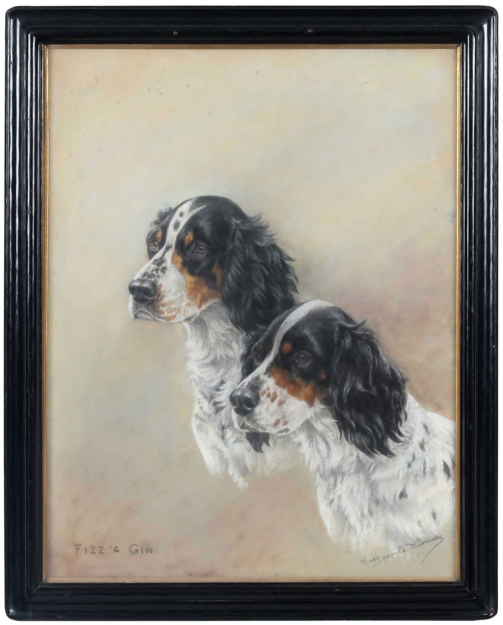 Marguerite Kirmse, Two Spaniels (1 of 5)