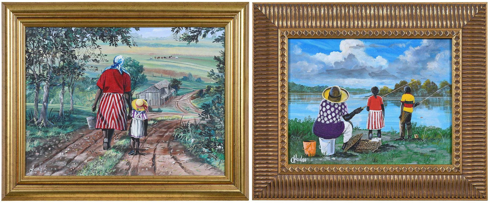 John W. Jones, Two Paintings (1 of 15)