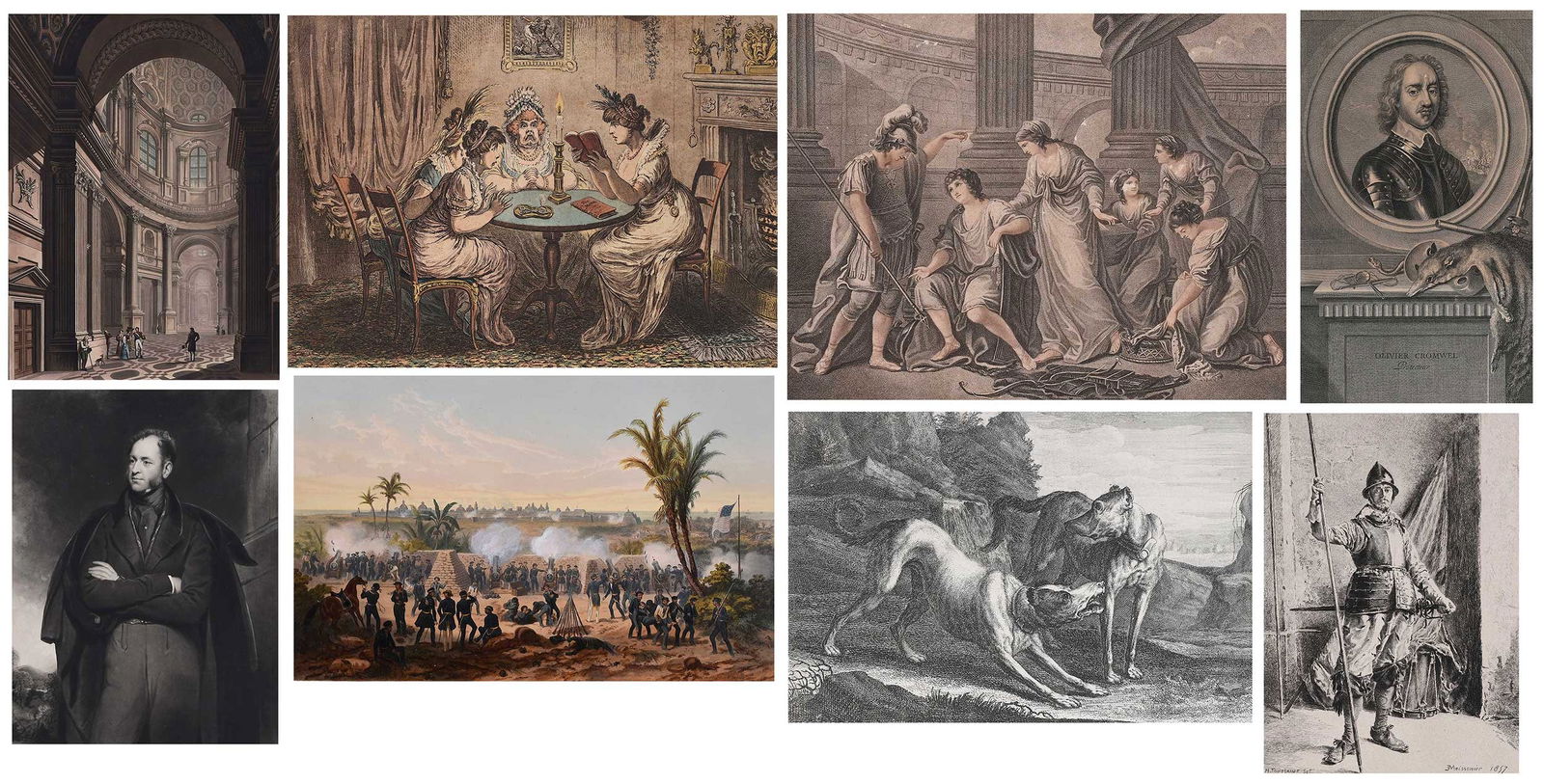 Collection of Approximately Thirty-Two Miscellaneous Prints (1 of 17)