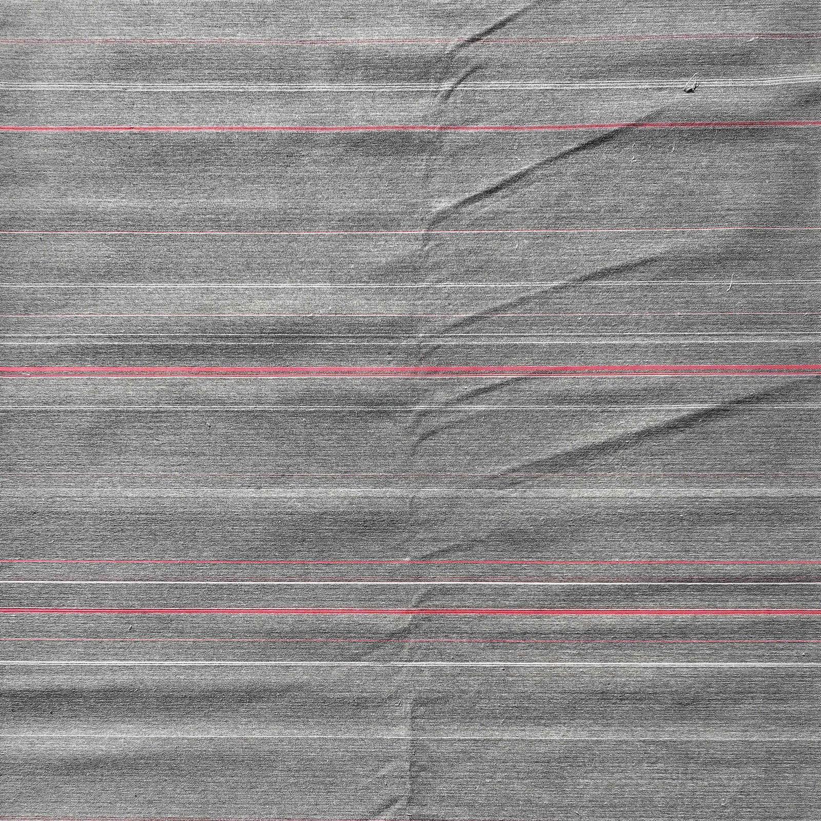 Limited Edition Tribu Carpet: Belgian, 21st century, striped, binding reads "Limited Edition", 12 ft. 1 in. x 20 ft. 8 in.Provenance: Private Collection, New York