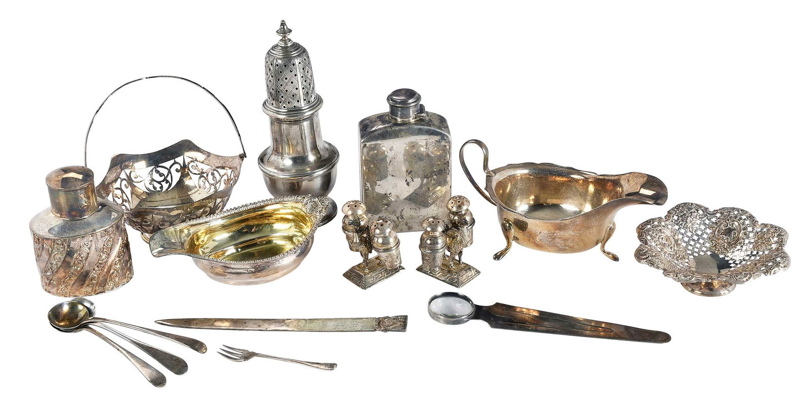 15 Pieces English and Peruvian Silver (1 of 5)