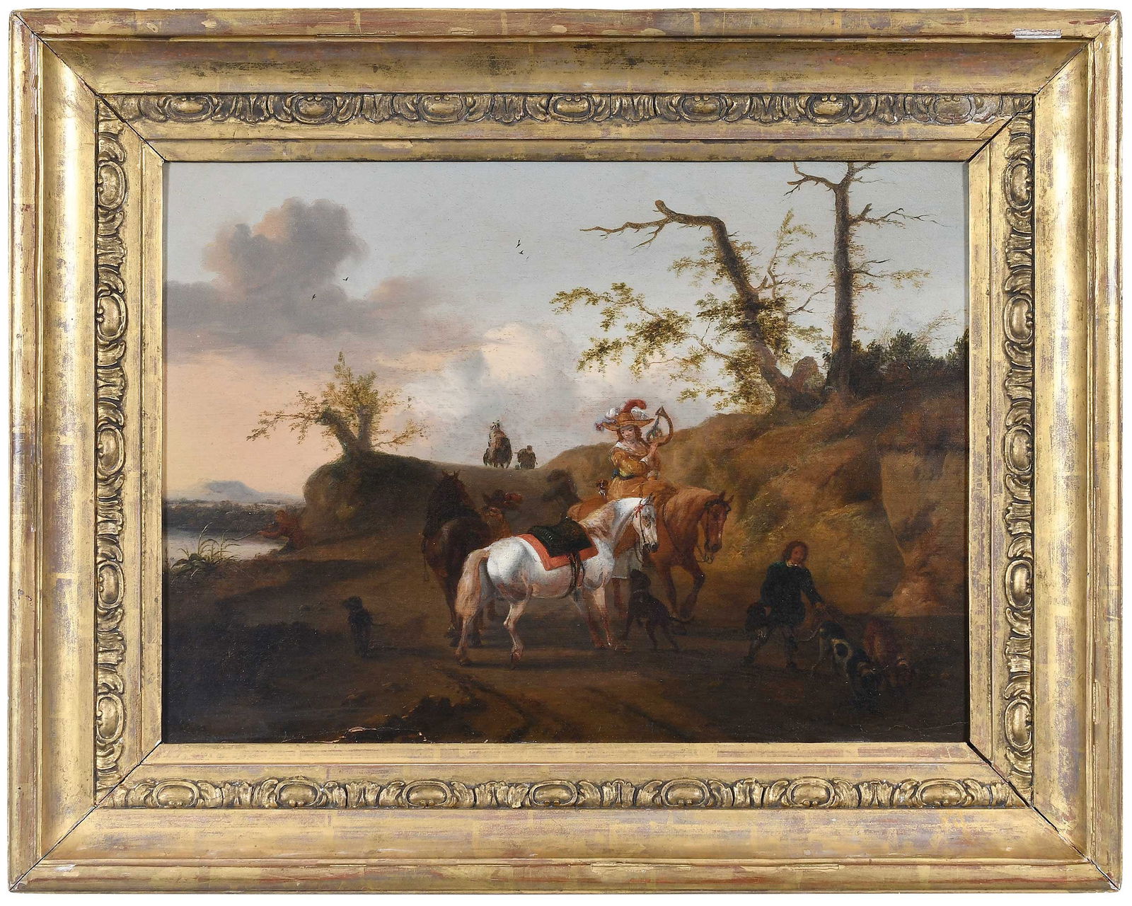 Pieter Wouwerman, Hunting Party Resting (1 of 11)