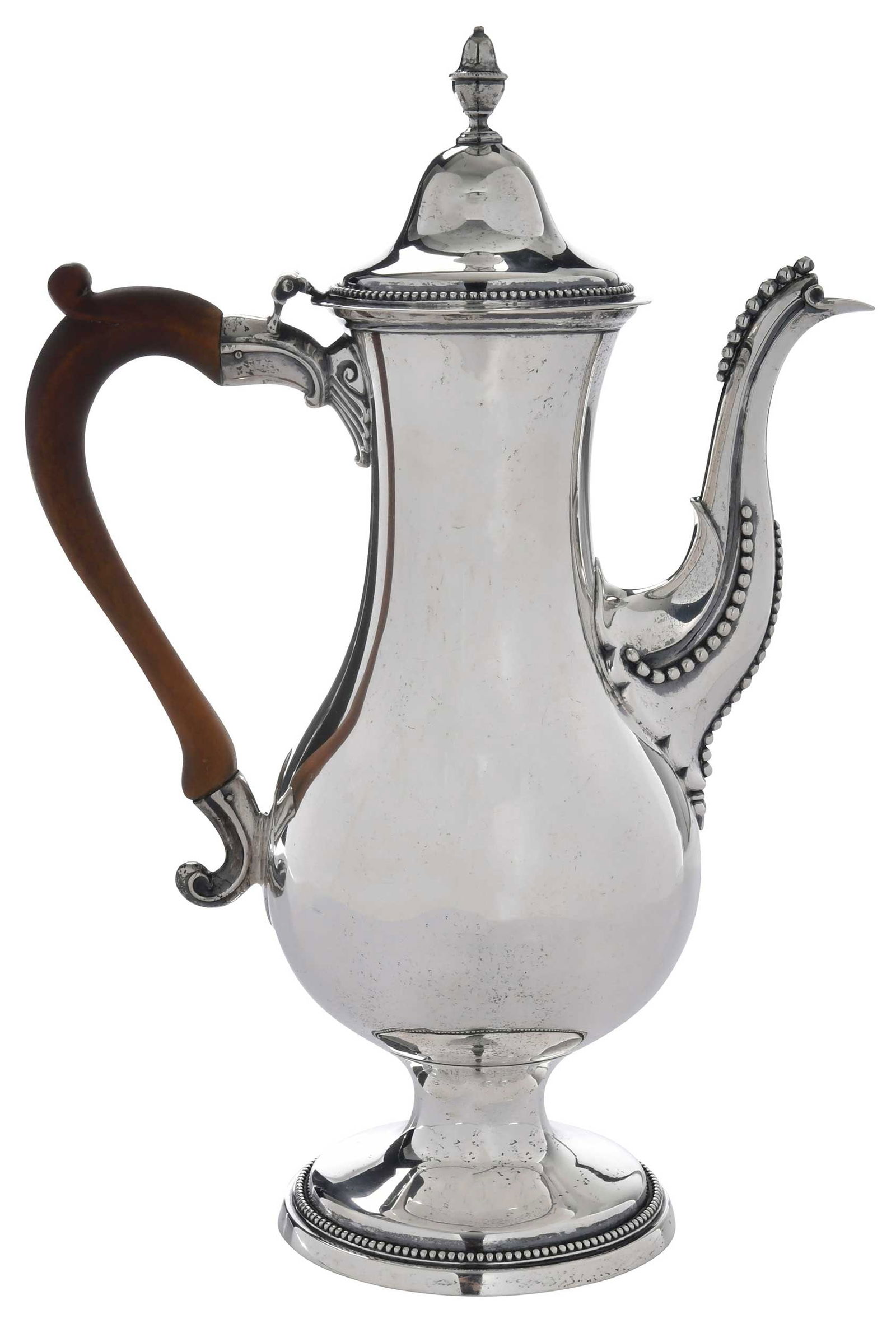 George III English Silver Coffee Pot (1 of 7)