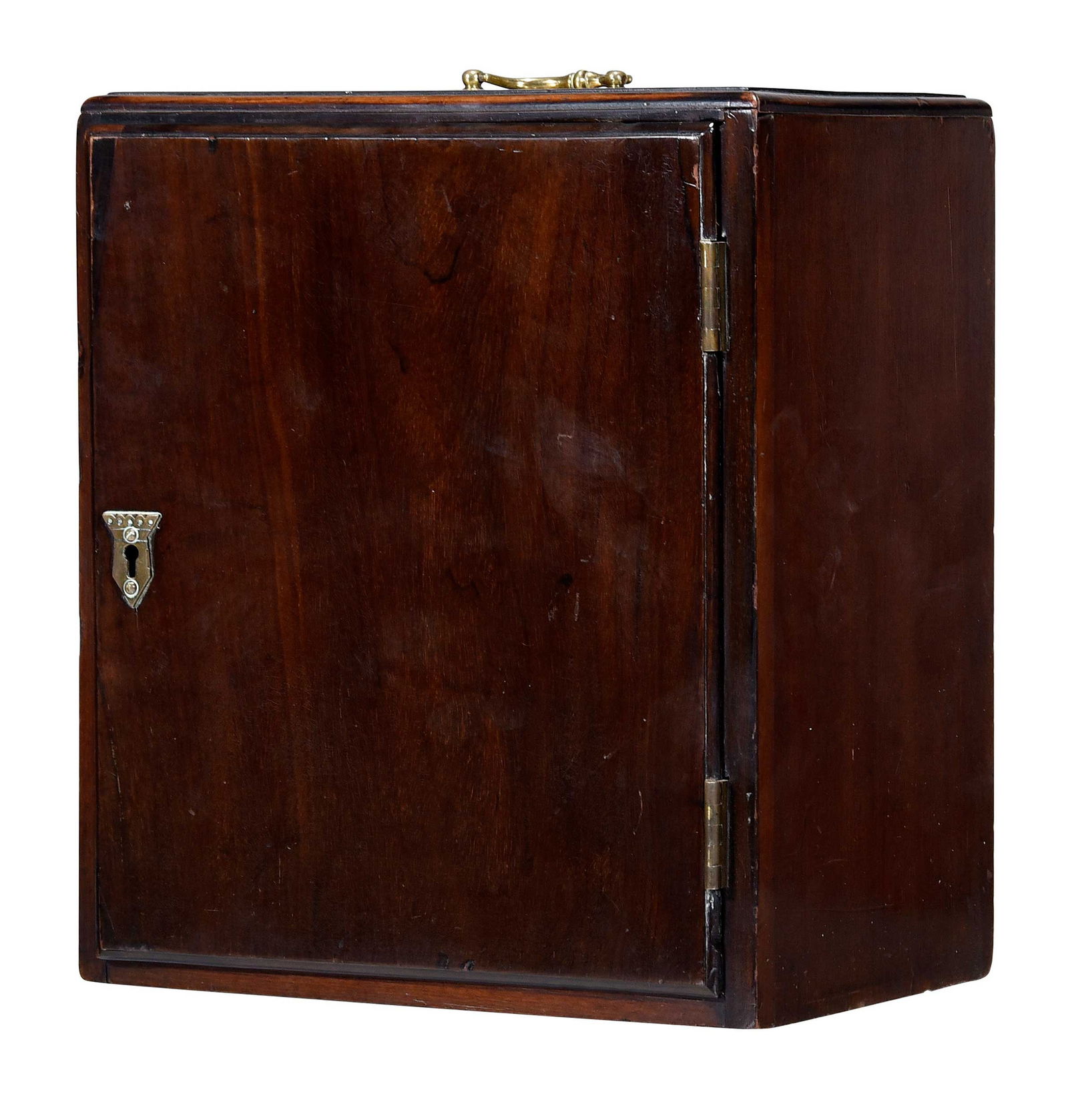 George III Mahogany Spice Cabinet (1 of 4)