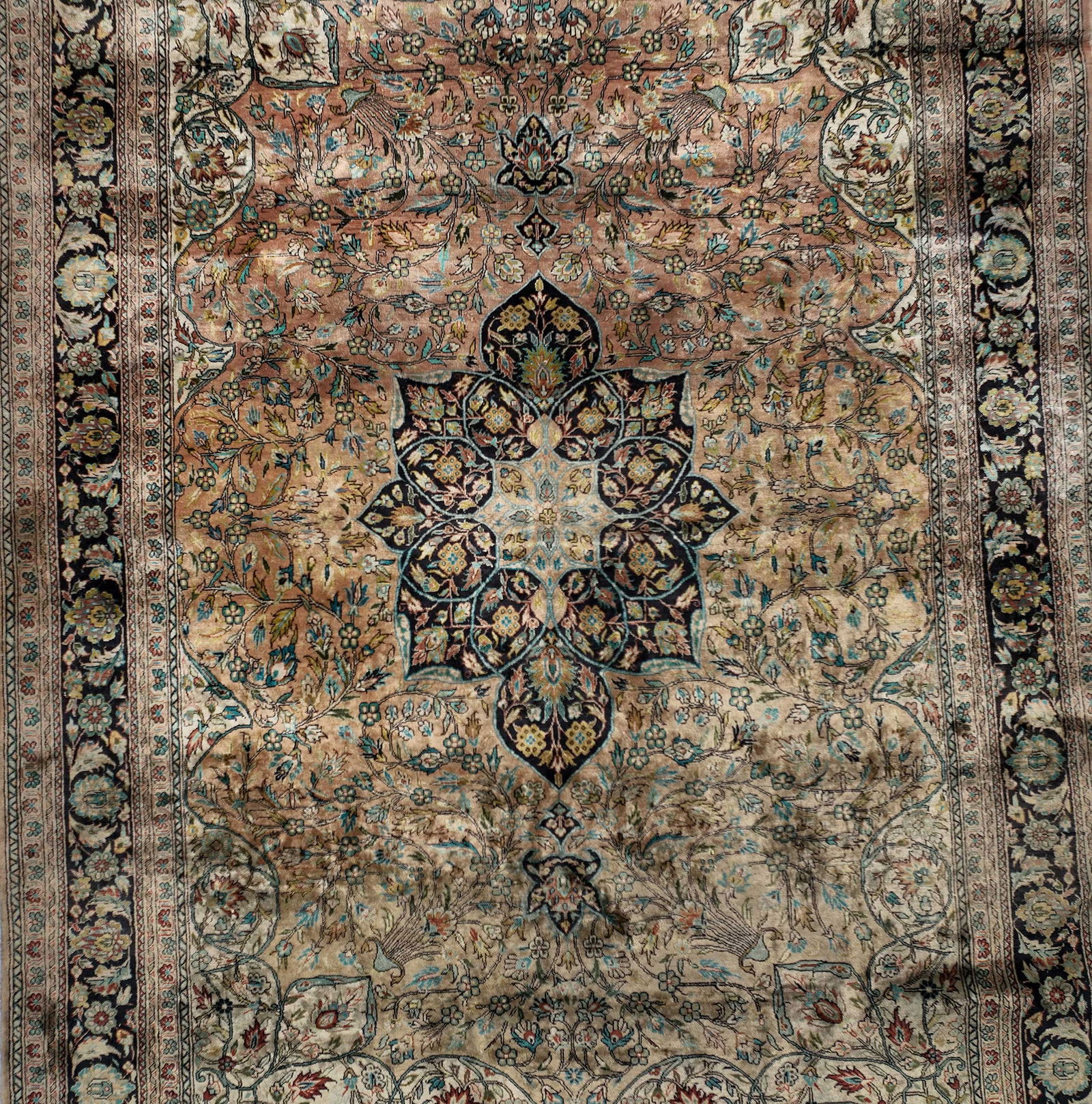 Persian Silk Rug - 3