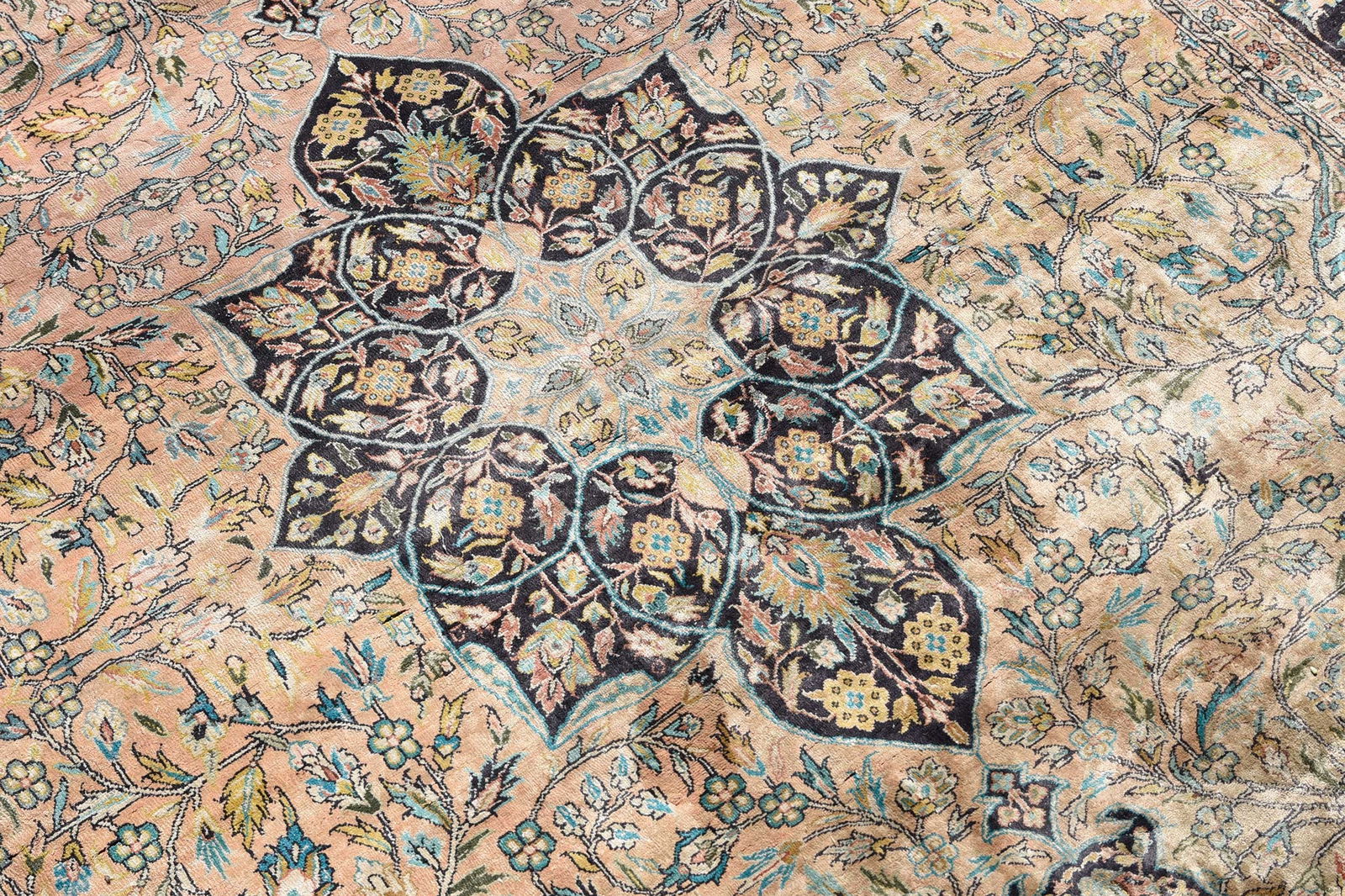 Persian Silk Rug - 4