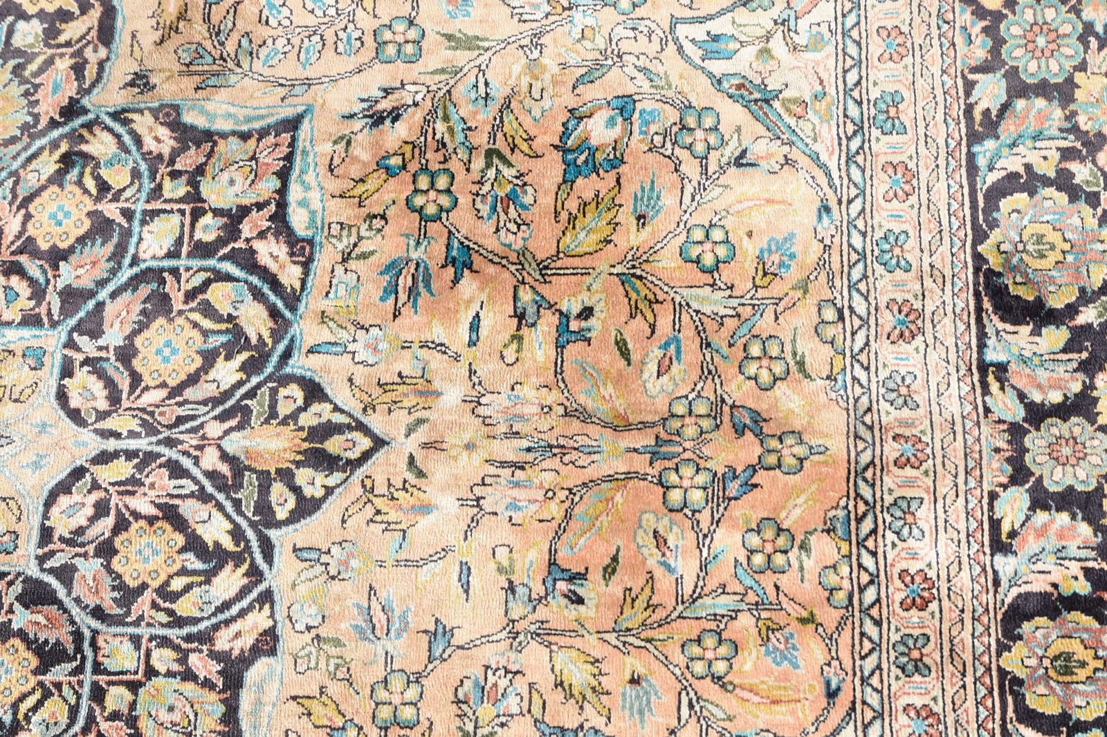 Persian Silk Rug - 8