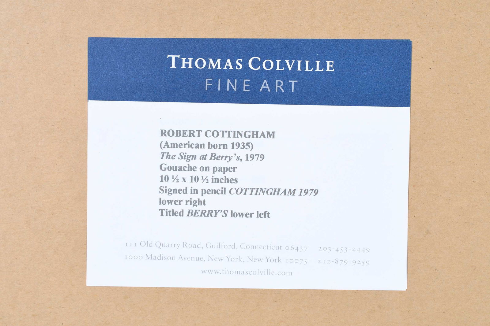 Robert Cottingham - 7