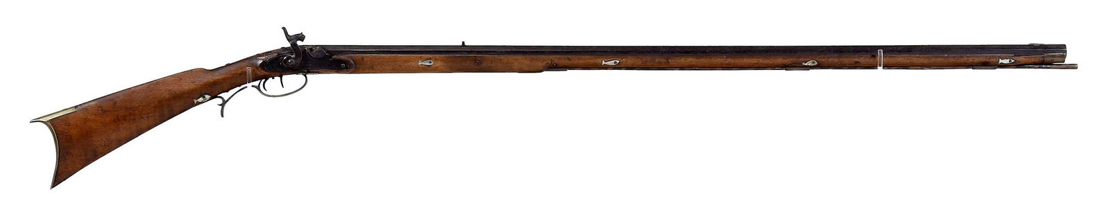 Scarce Abram Cook North Carolina Catawba Valley School Longrifle (1 of 14)