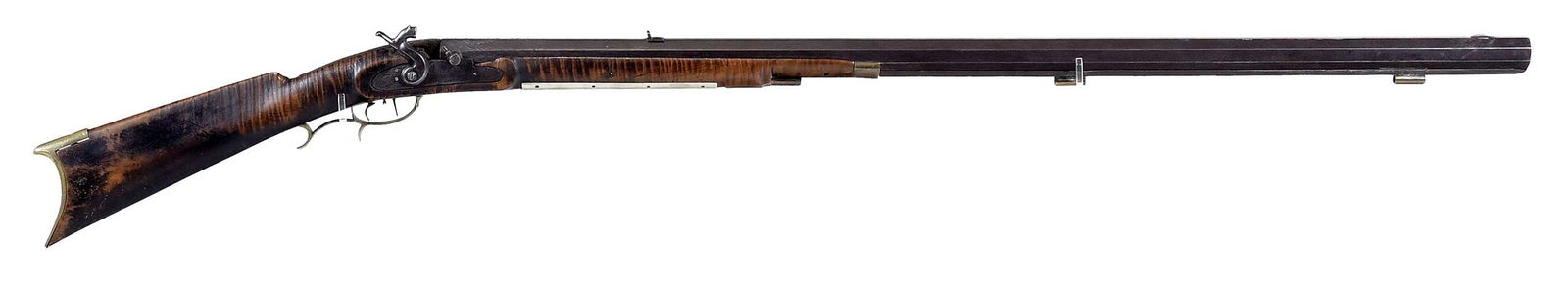 Scarce James M. Wood North Carolina Jamestown School Chunk Gun Longrifle (1 of 15)