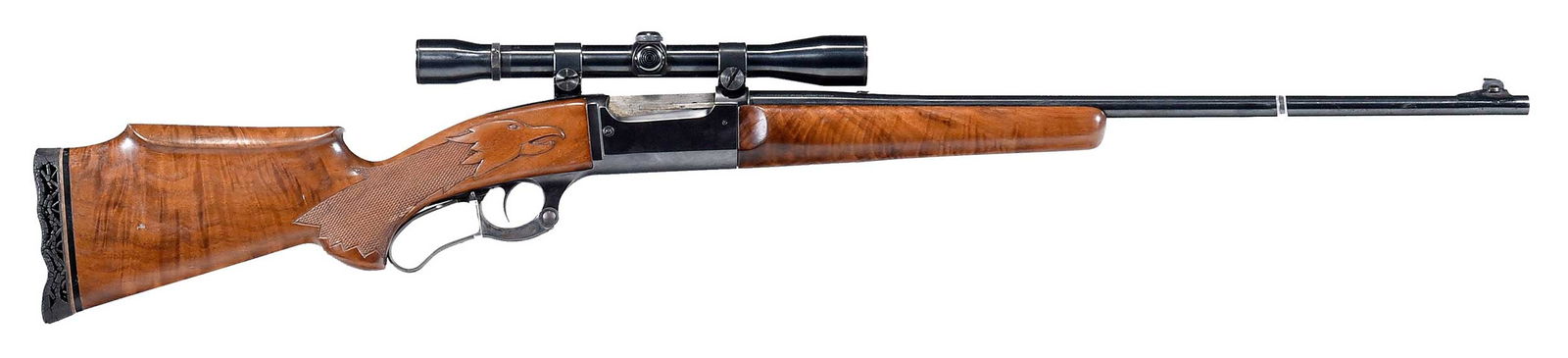 Custom Savage Model 1899 Takedown Lever Action Rifle (1 of 17)
