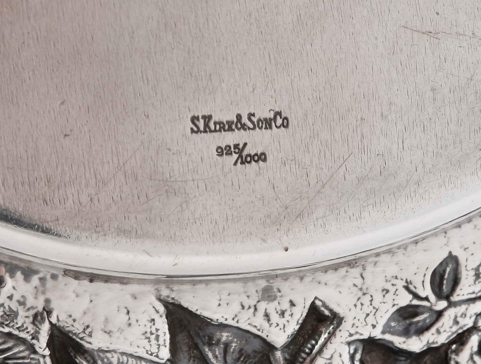 Kirk Repousse Sterling Plate - 6