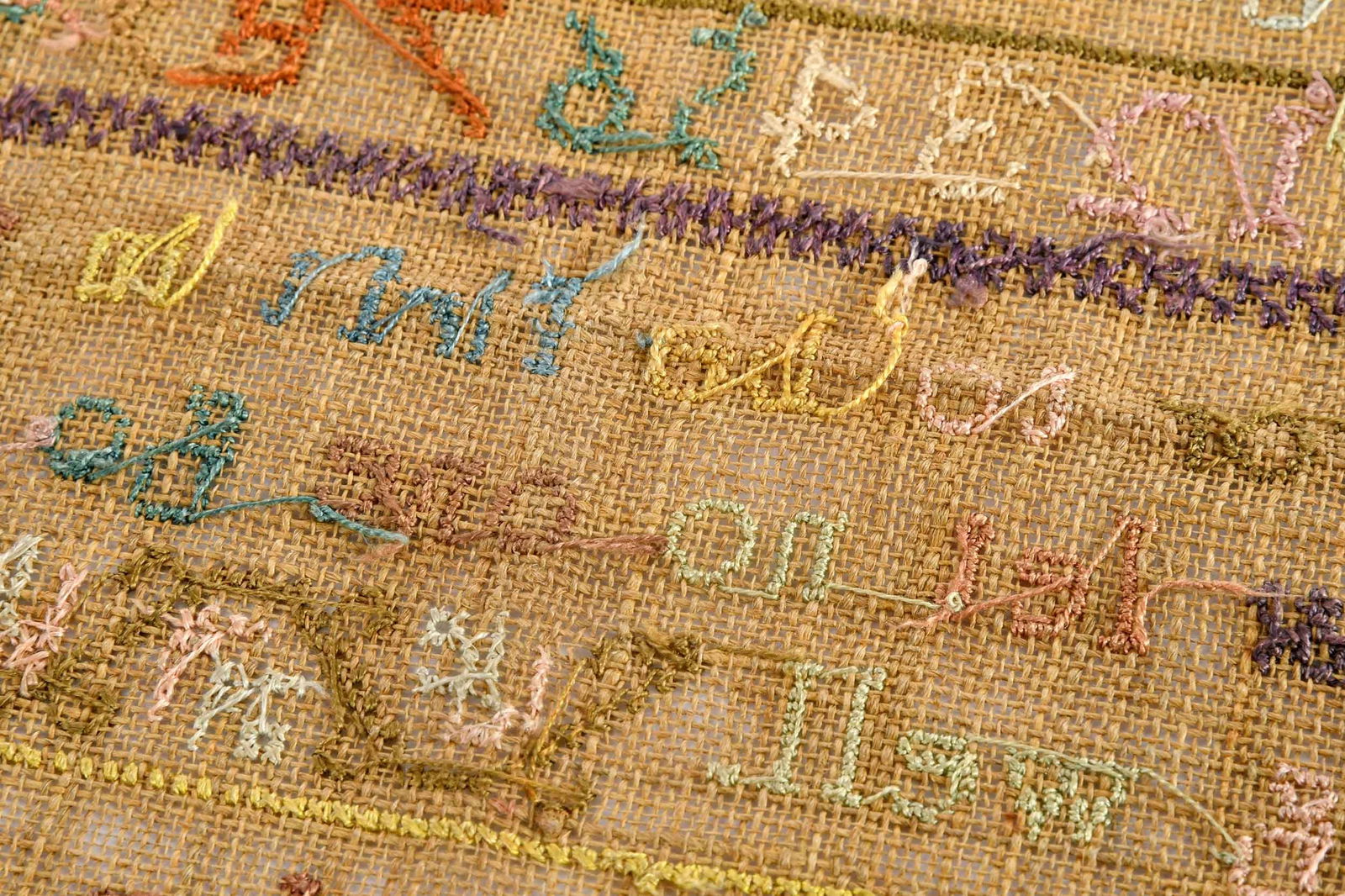 Important Scituate, Massachusetts Signed and Dated Needlework Sampler - 6
