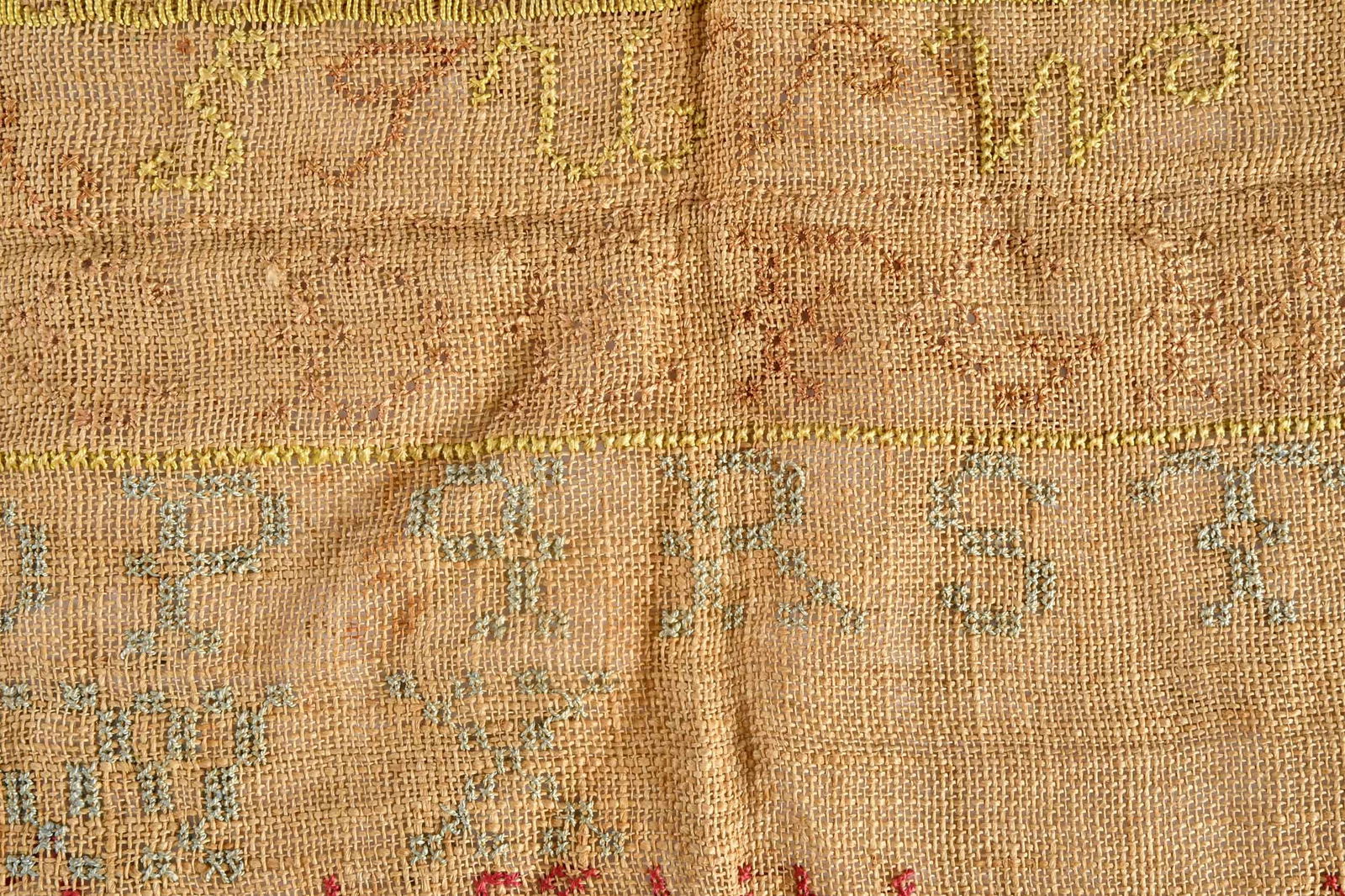 Five Needlework Samplers - 5