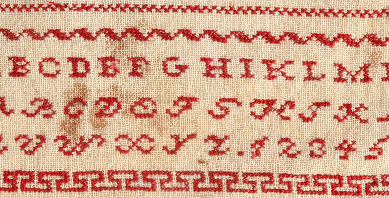 Five Needlework Samplers - 9