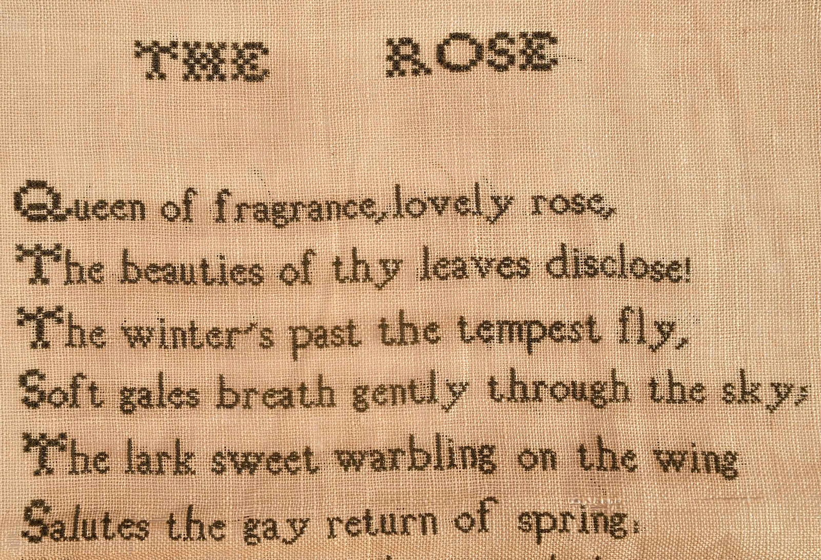 Three American Needlework Samplers - 2