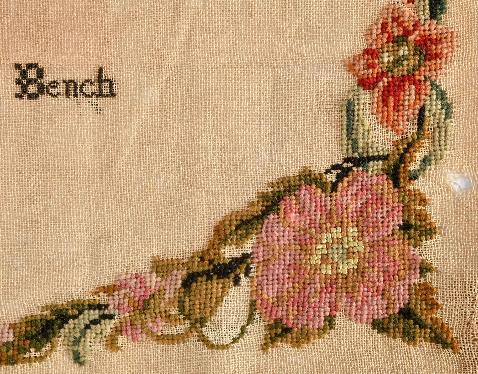 Three American Needlework Samplers - 4