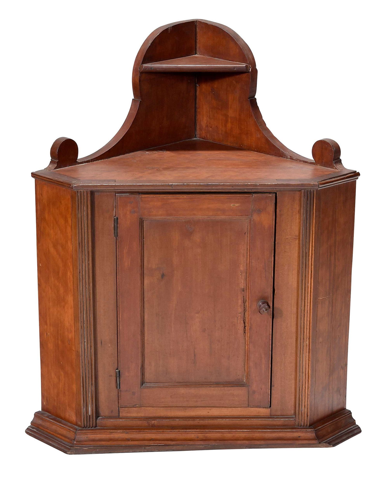 Pennsylvania Chippendale Panel Door Hanging Corner Cupboard, Sack Provenance (1 of 8)