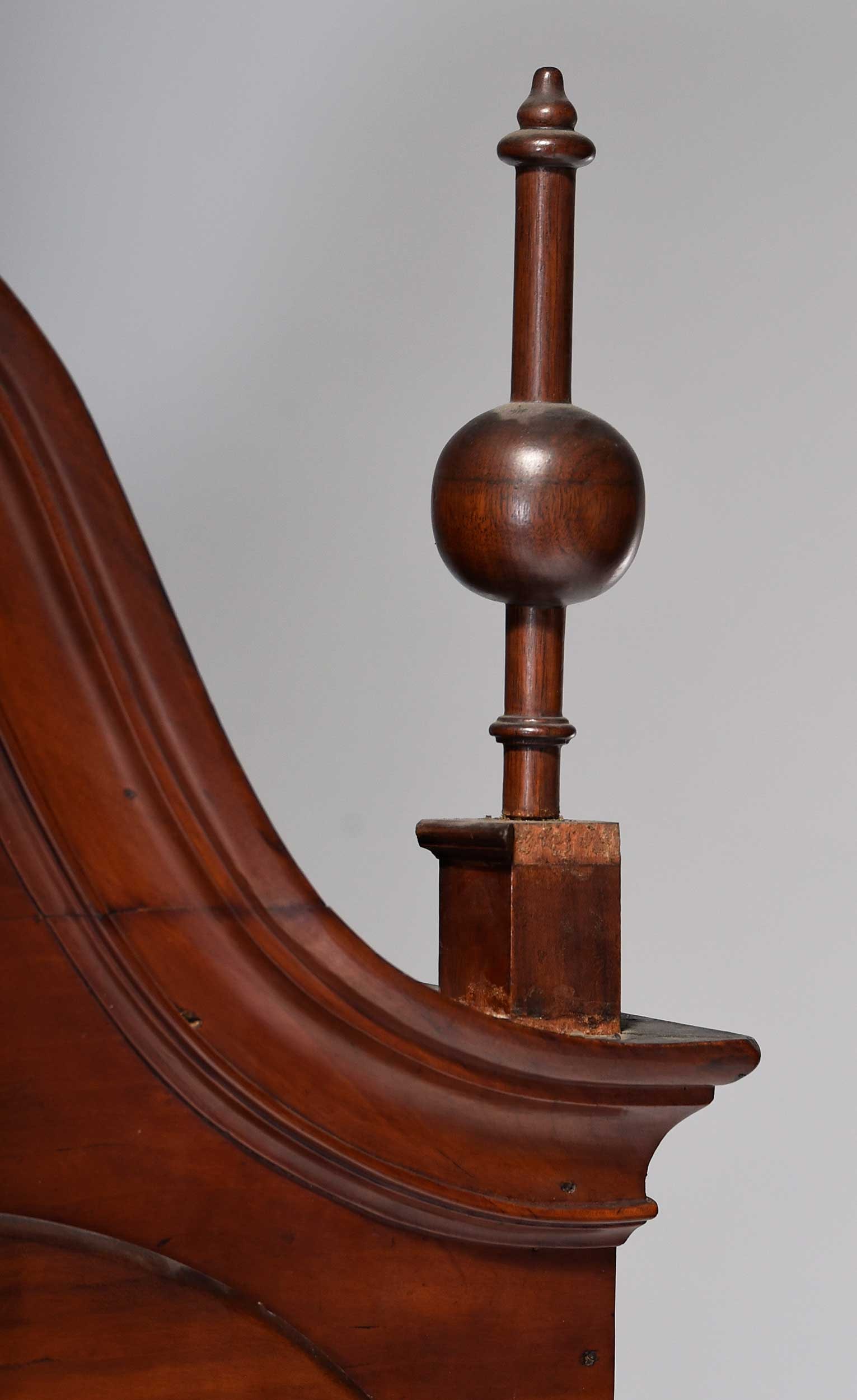 Connecticut Chippendale Cherry Block Front Secretary - 3