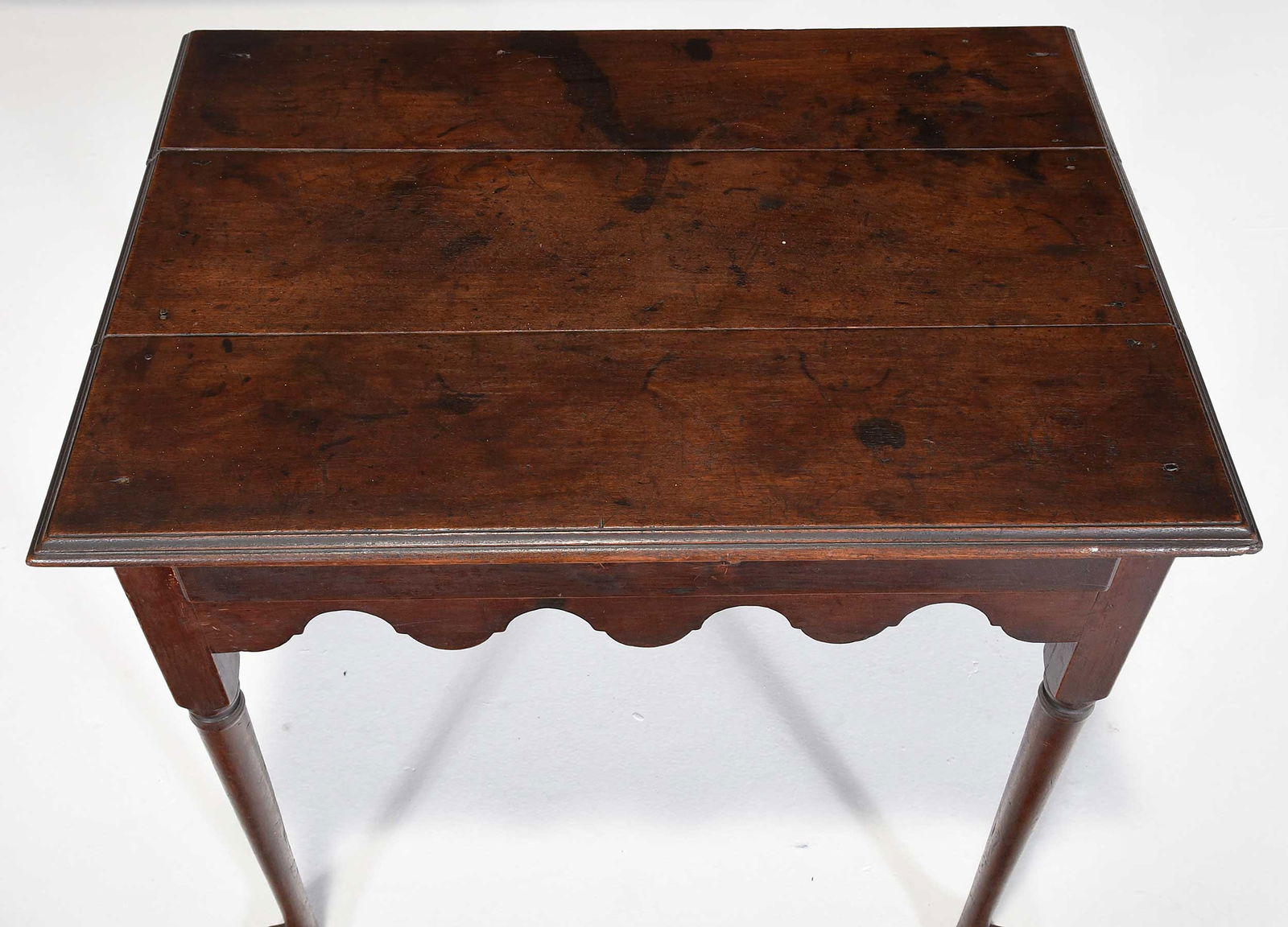 Extremely Rare North Carolina Chippendale Walnut Tea Table, Garvan Provenance - 2