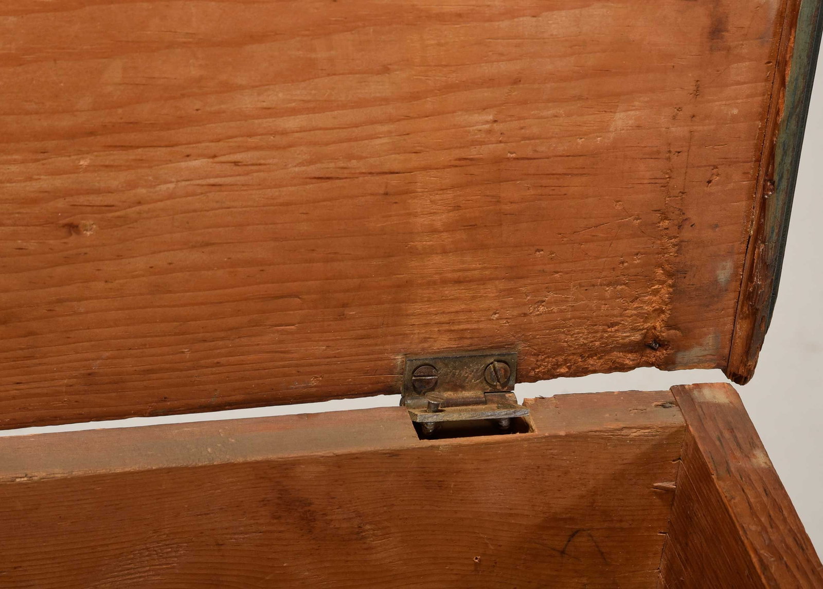 Fine American Folk Art Painted Blanket Chest, Garbisch Provenance - 14