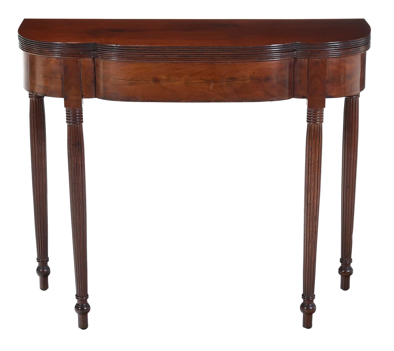 Late Federal Mahogany Card Table (1 of 15)