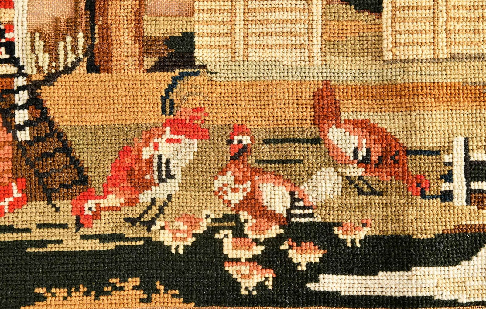 Three American Needlework Samplers - 8