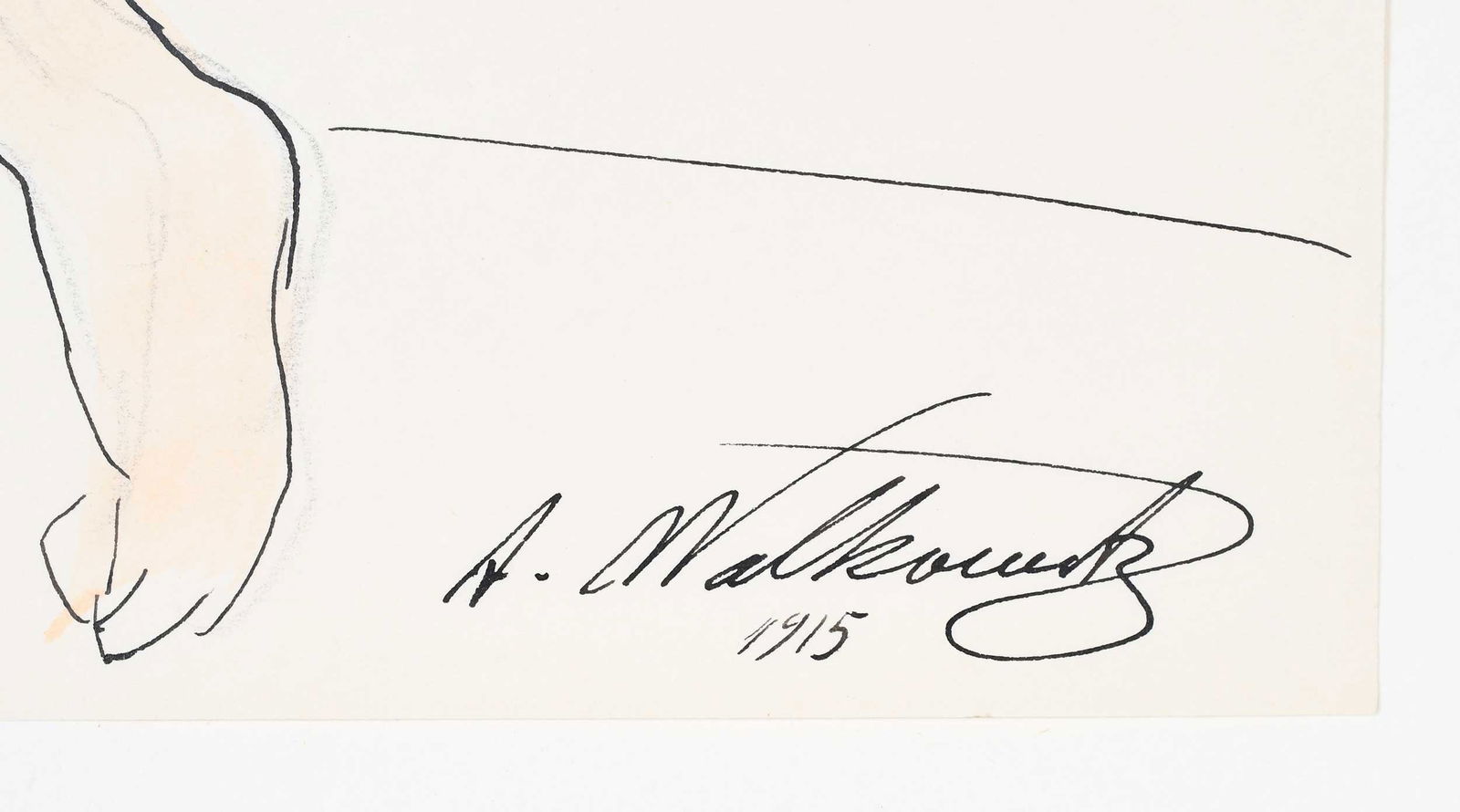 Abraham Walkowitz, Four Isadora Duncans - 2