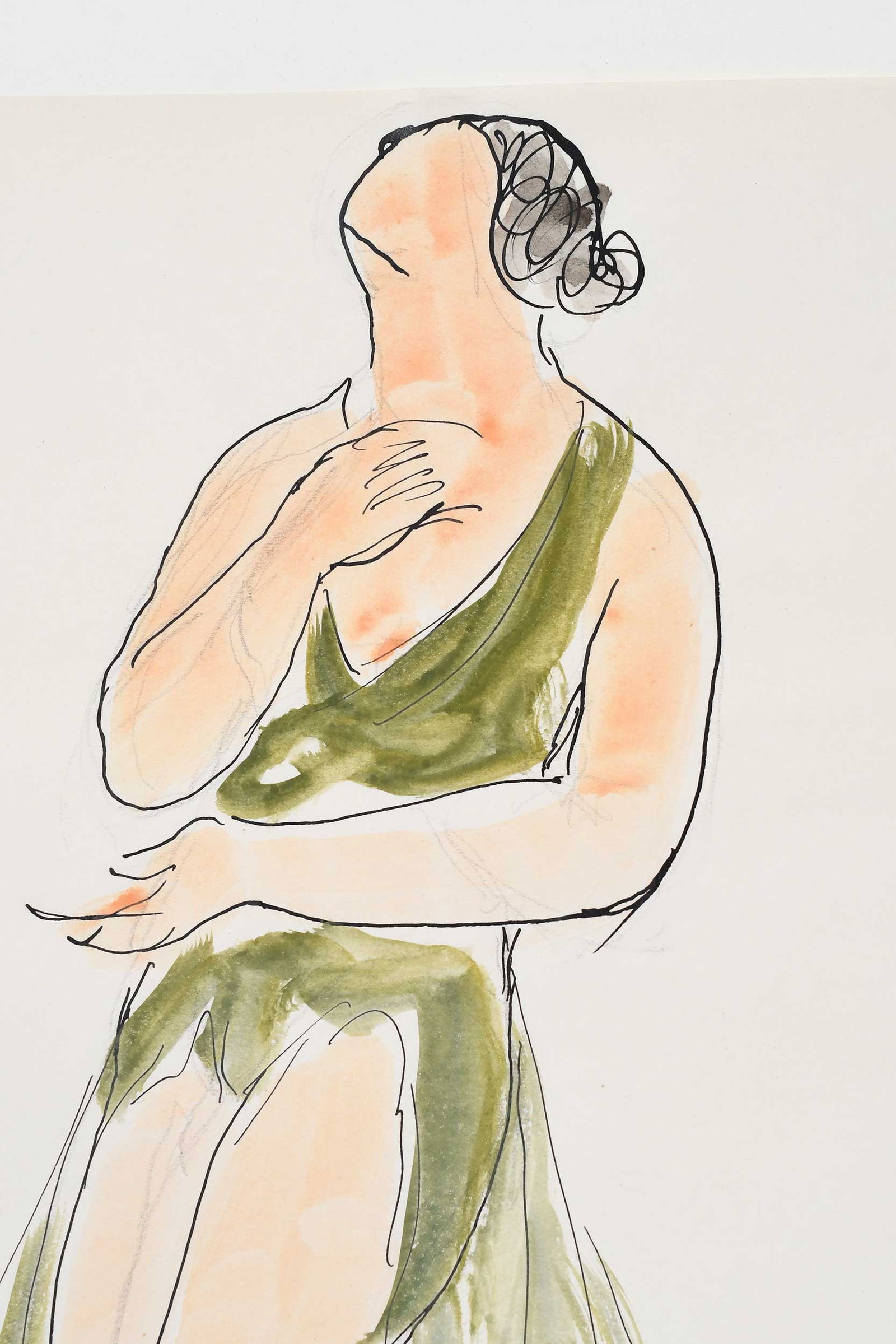 Abraham Walkowitz, Four Isadora Duncans - 3