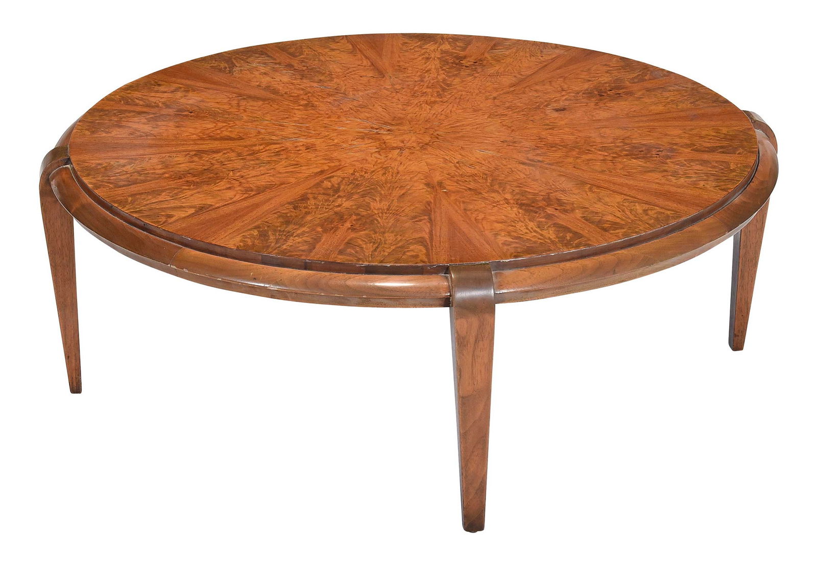 Hammond Kroll Art Deco Figured Walnut Coffee Table, Kroll Family Provenance (1 of 4)