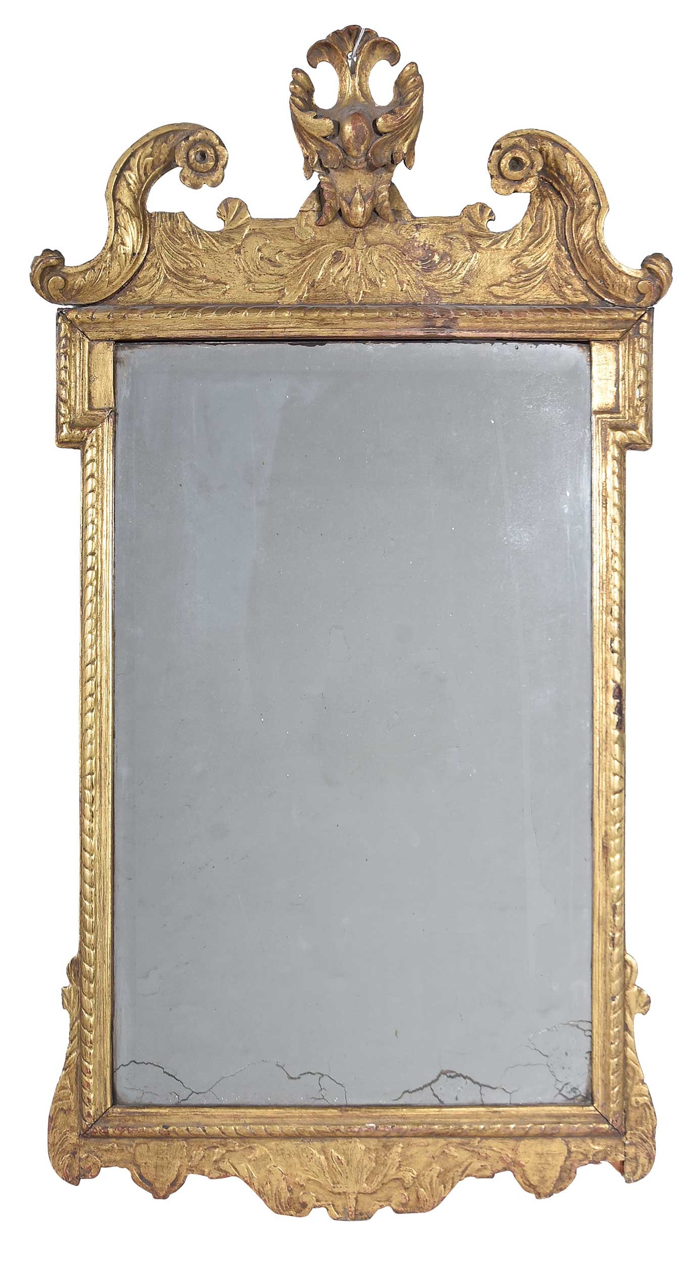 George II Carved and Gilt Mirror (1 of 7)