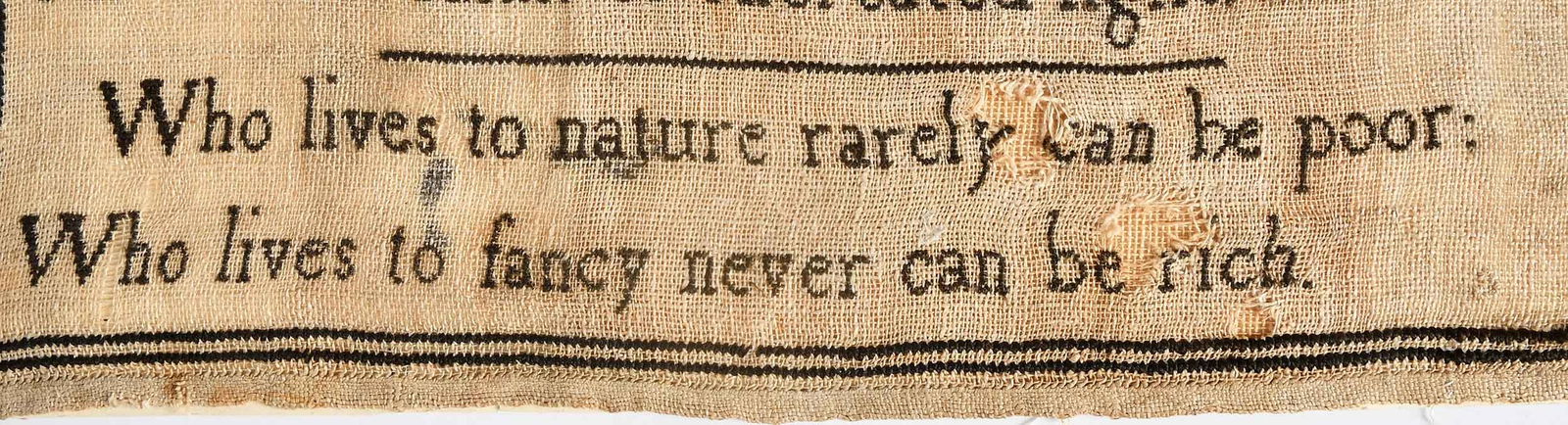 Two Signed and Dated Irish Needlework Samplers - 8