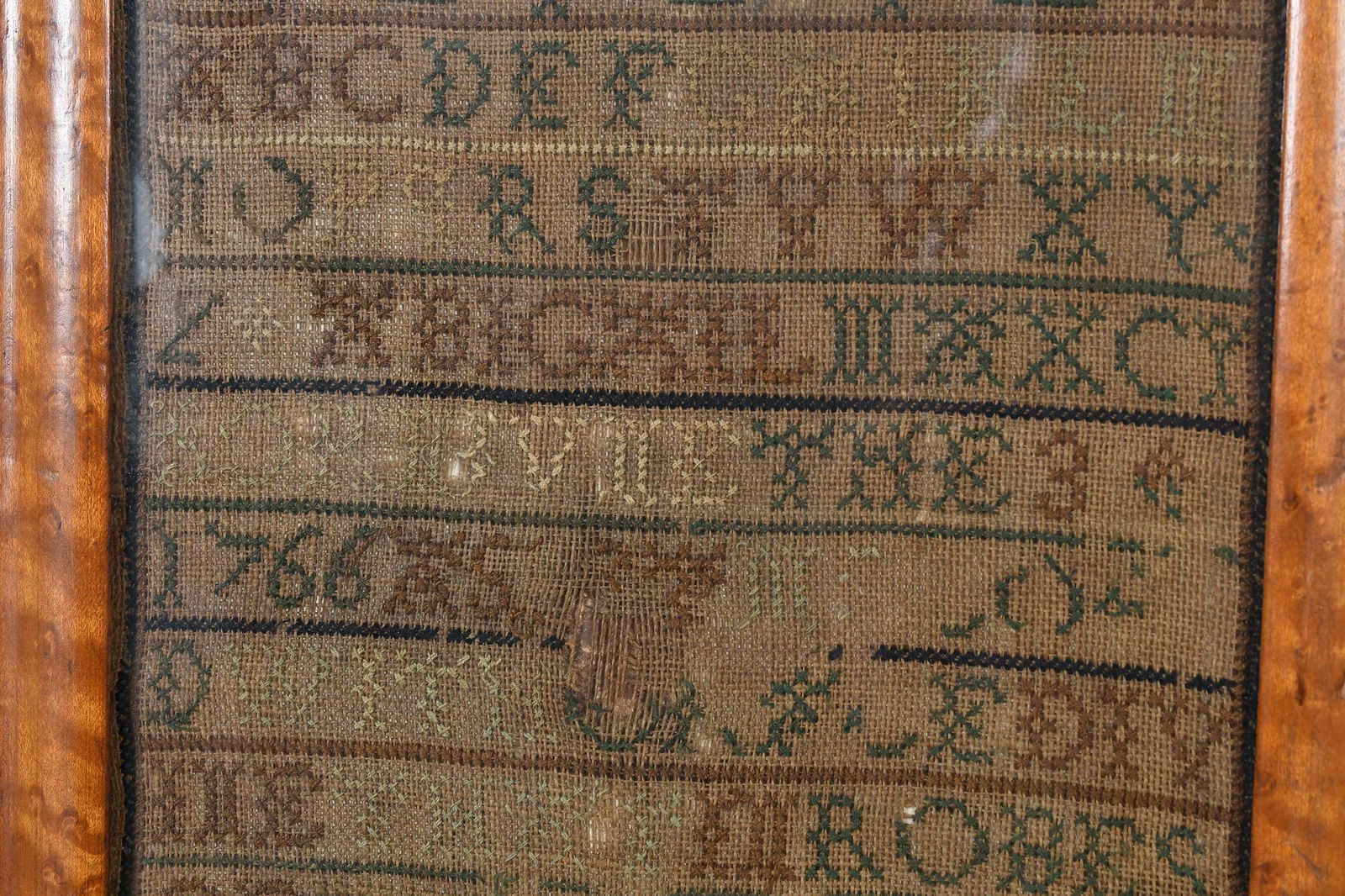 Two Framed British Needlework Samplers - 6