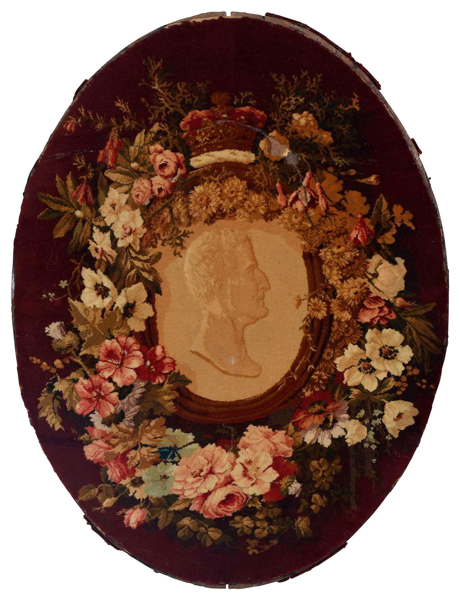 Woven Portrait of Arthur Wellesley, 1st Duke of Wellington (1 of 5)