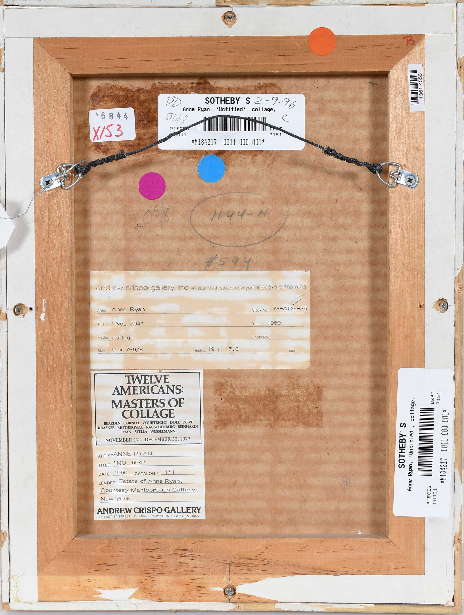 Anne Ryan, Collage - 5