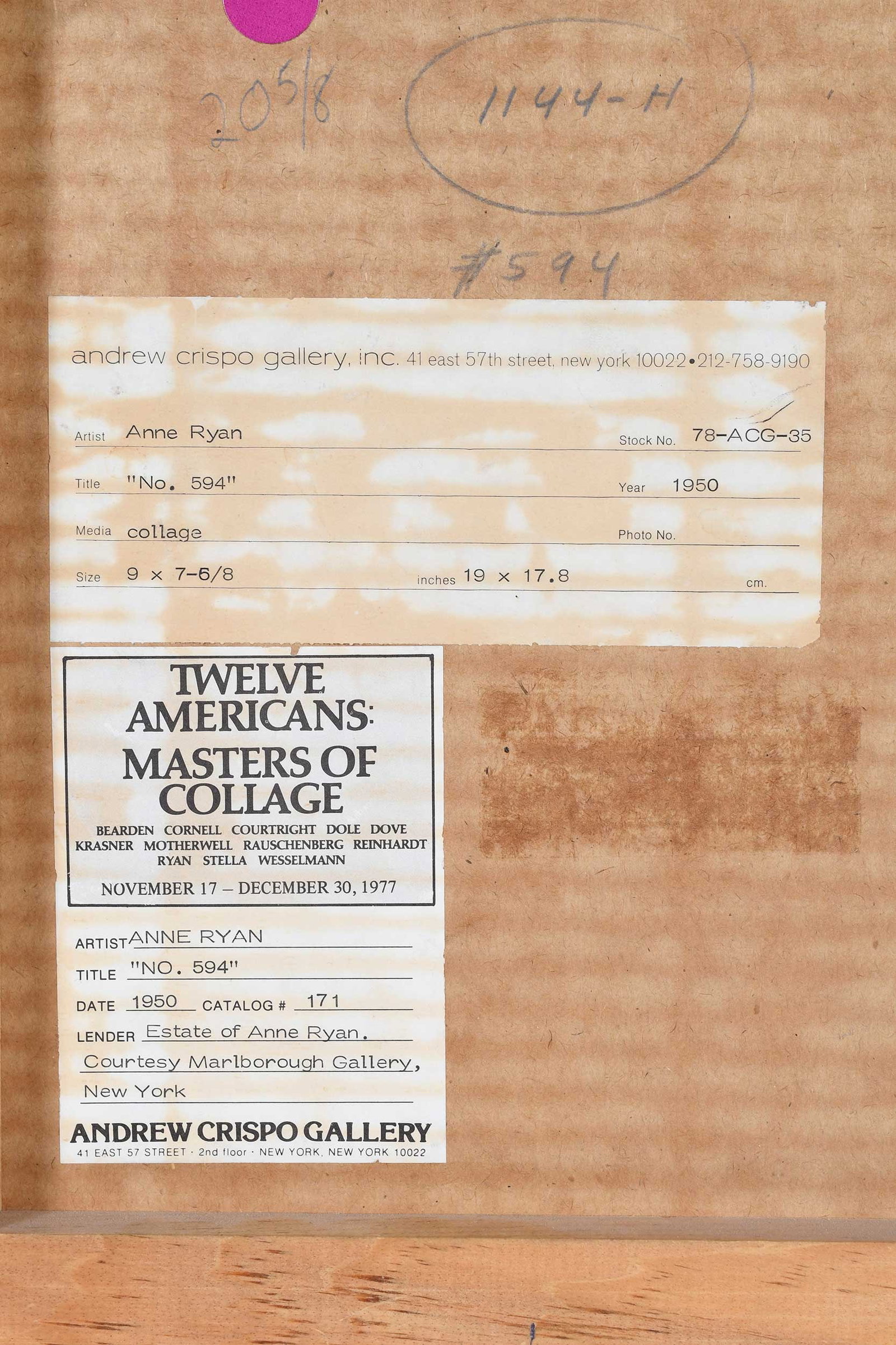 Anne Ryan, Collage - 6