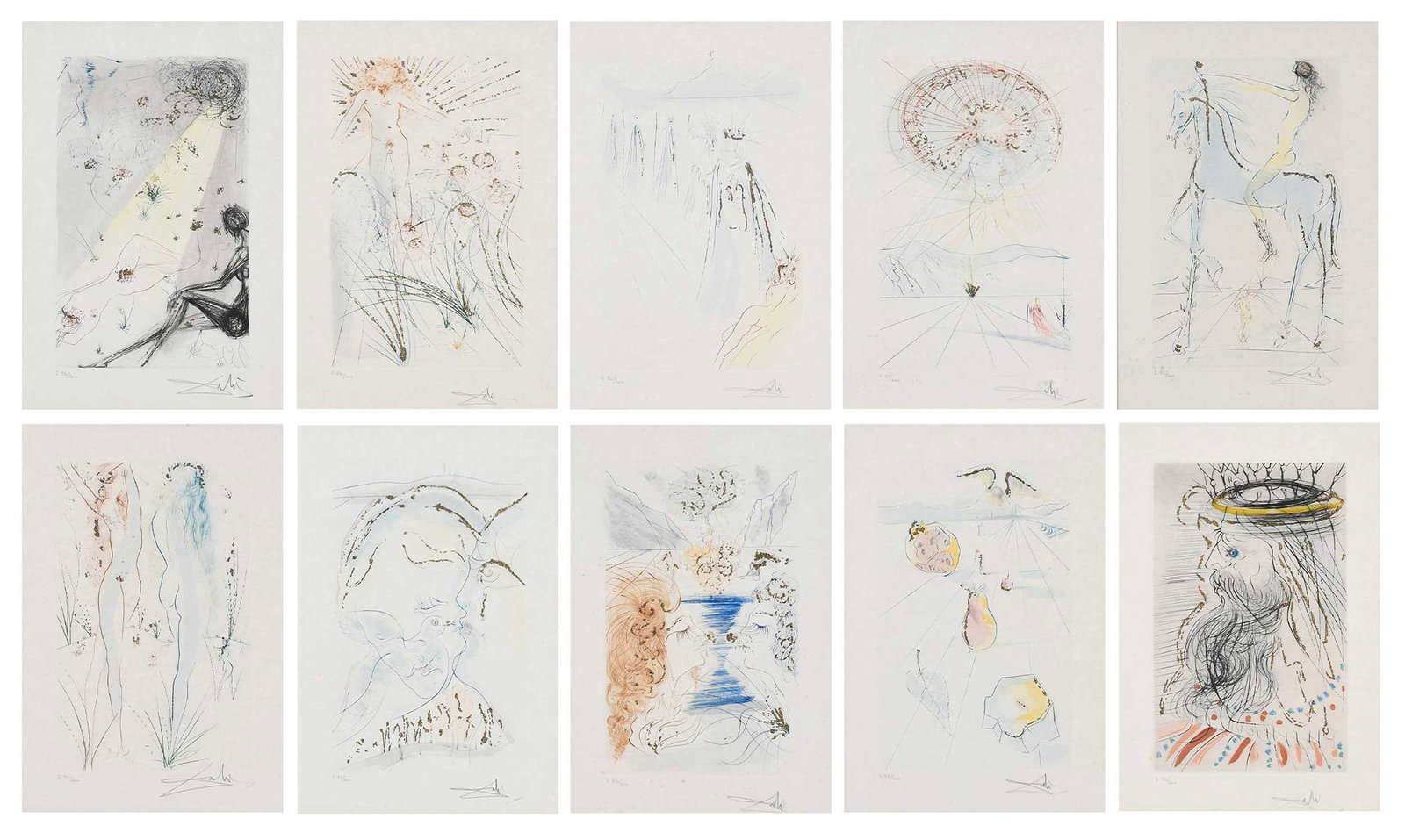 Salvador Dali, Song of Songs of Solomon (1 of 20)