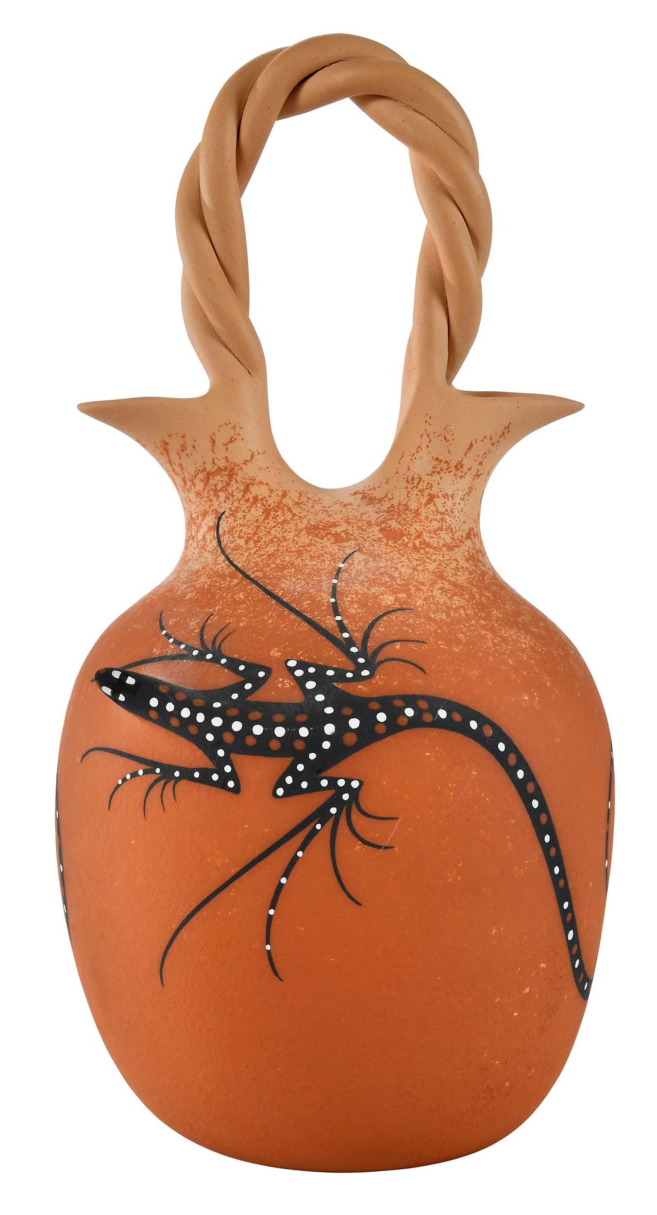 Cellicion Family Zuni Wedding Vase with Lizards (1 of 6)